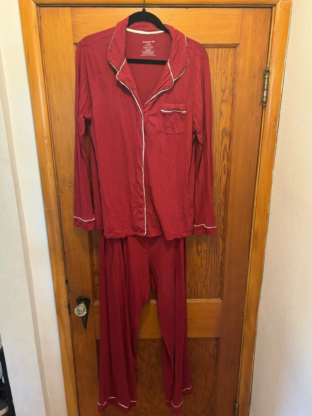 Red Magnetic Me Women’s Pajama Set